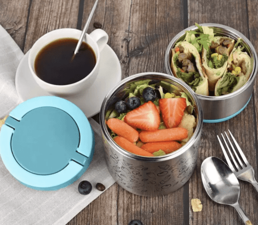 Tedemel LUNCH BOX 2 LAYER 2 Containers Lunch Box  (900 ml, Thermoware) - Image 4